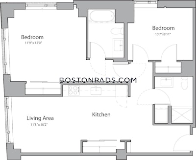 South End 2 Beds 2 Baths Boston - $4,580